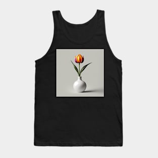 Flower in Vase Tank Top